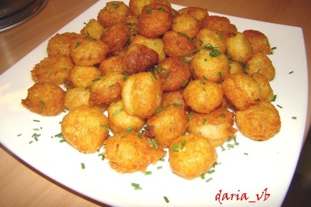Шарики картофельные на заварном тесте: шаг 7