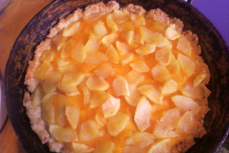Пирог с тыквой и яблоками: шаг 3
