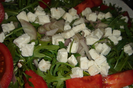 Салат из рукколы с хамоном: шаг 2