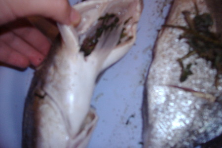 Рыба в чесночном соусе: шаг 3