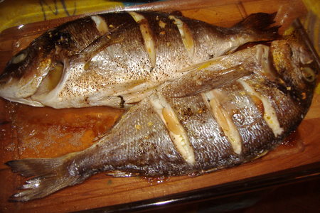 Рыба в чесночном соусе: шаг 6