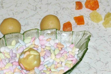 Марципановые конфетки с цукатами: шаг 4