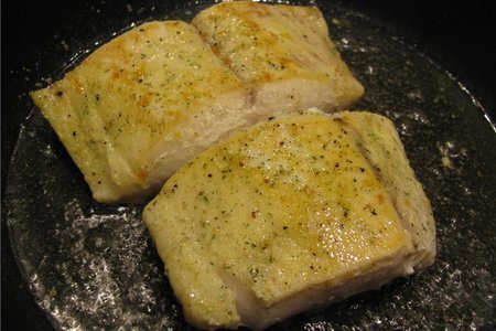 Маслянная рыба с порто: шаг 2