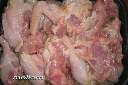 Курица, запеченная с капустой: шаг 2