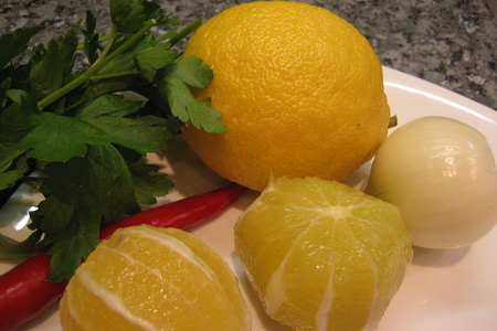 Сицилийский холодный лимонный суп: шаг 1