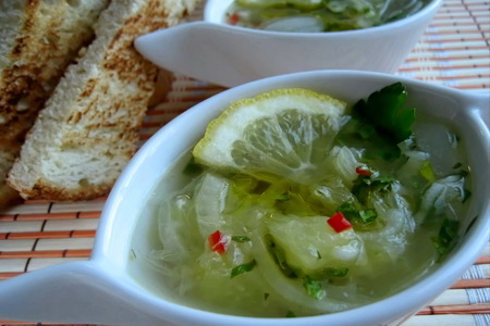 Сицилийский холодный лимонный суп: шаг 5