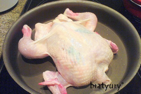 Курица жареная сухой засолки: шаг 5
