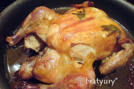 Курица жареная сухой засолки: шаг 8
