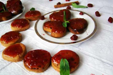 Карамельно-черешневое печенье или по стопам любимых кулинаров: шаг 9