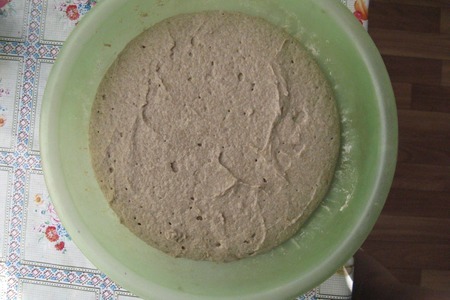 Чисто ржаной хлеб на ржаной закваске: шаг 5