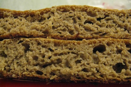 Чисто ржаной хлеб на ржаной закваске: шаг 9