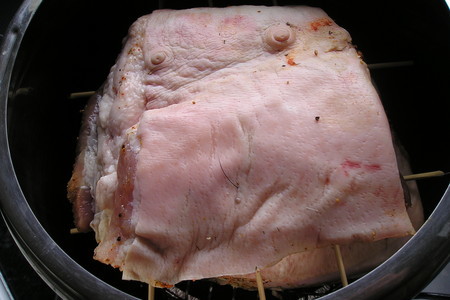 Копченая свиная грудинка: шаг 8