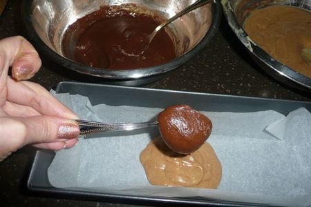Шоколадно-мраморный кекс: шаг 10
