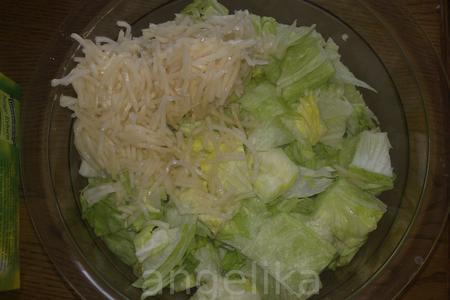 Салат с сельдереем: шаг 2