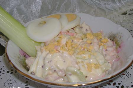Салат из креветок   ( вкусный вариант): фото шаг 8