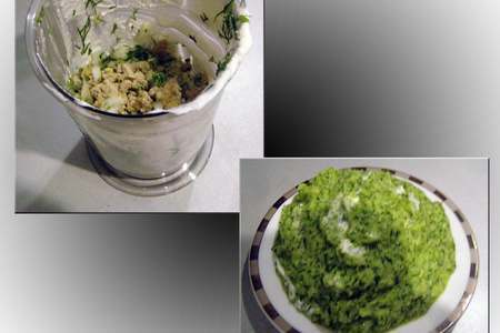 Салат с пикантным соусом и лавашом: шаг 6