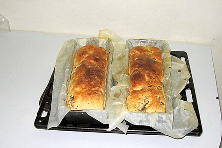 Хлеб  с маслинами  и орегано.: шаг 8