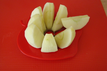 Яблочные оладьи с домашним сыром: шаг 4