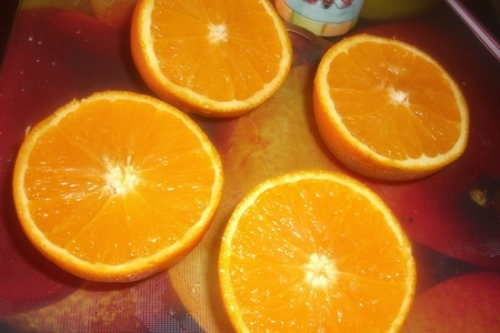 Курочка в апельсиновой глазури(или мини-ужин для именинника): шаг 3