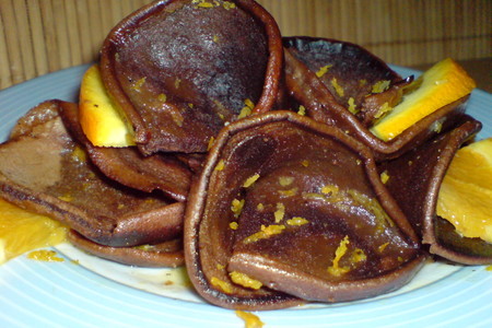 Шоколадные оладьи с апельсиновым маслом: шаг 9