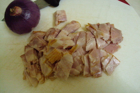 Картофельные крокеты с беконом и сыром.: шаг 1