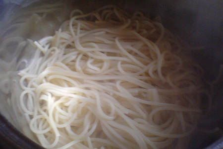 Спагетти ал денте с нежным грибным соусом: шаг 6