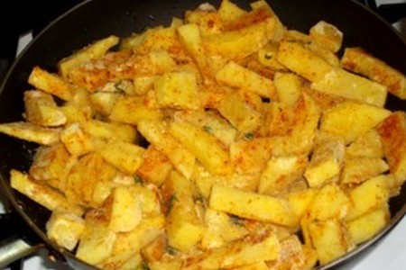 Маффины из жареной картошки: шаг 2