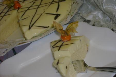 Трюфельный пирог из  белого шоколада и творога: шаг 4