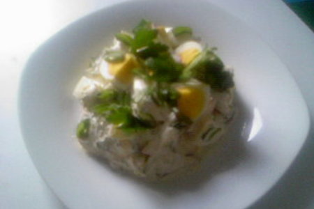 Весенний яичный салат.: шаг 4