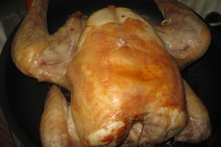 Курица сухой засолки: шаг 2
