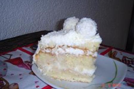 Торт "белоснежное raffaello": шаг 4
