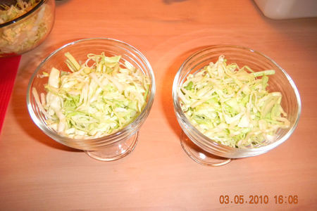 Легкий салат с грушей: шаг 4