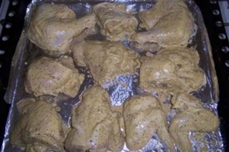 Курица в маринаде с карри: шаг 2