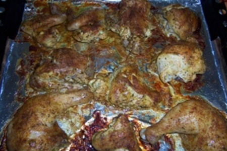 Курица в маринаде с карри: шаг 4