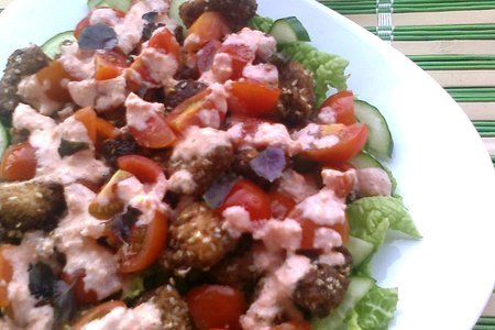 Салат с курицей и овощами: шаг 12