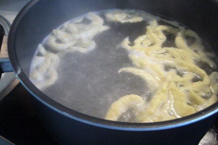Сырные шпетцле с фрикадельками: шаг 6