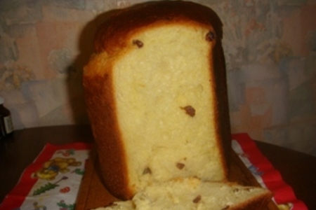 Сдобный пирог с изюмом( рецепт для хлебопечки): шаг 2