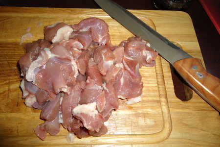 "псевдоплов" с курицей и индейкой, очень нежный и не очень калорийный!))): шаг 3