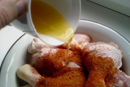 Куриные голяшечки в хмельном медовом соусе: шаг 2