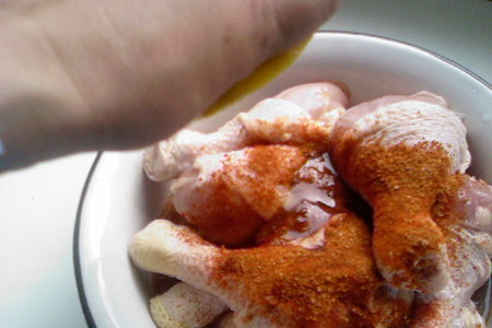 Куриные голяшечки в хмельном медовом соусе: шаг 3