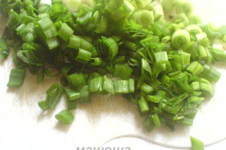 Макаронные маффины с салями и зелёным горошком: шаг 3