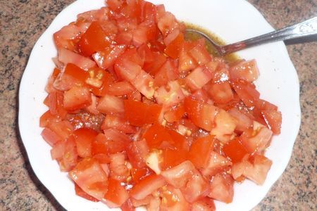 Открытые пирожки с помидорами: шаг 1