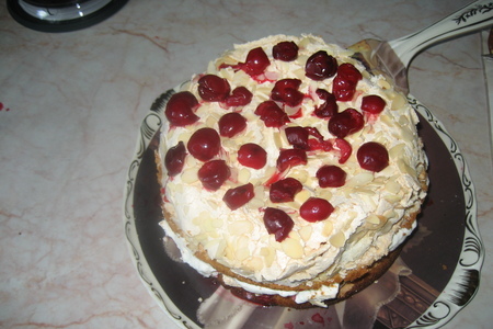 Торт "отличница" (или "сладкая ягода"): шаг 6