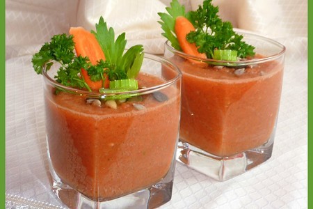Смузи овощной для ужина (из сельдерея, моркови и помидора): шаг 3