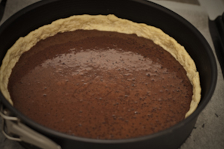 Шоколадный пирог со слабым привкусом ванили: шаг 9