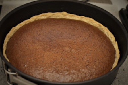 Шоколадный пирог со слабым привкусом ванили: шаг 10