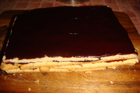 Пирожные из песочного теста с шоколадно-ягодным соусом: шаг 7