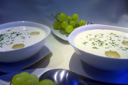Холодный миндальный суп  "белый гаспачо - ajo blanco ": шаг 4
