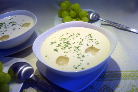 Холодный миндальный суп  "белый гаспачо - ajo blanco ": шаг 5