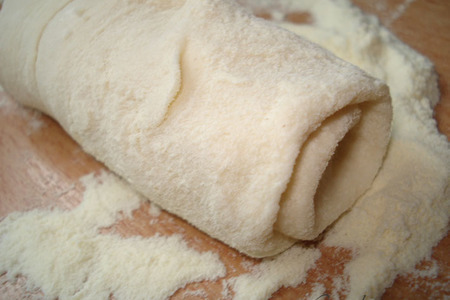 Хлеб тостовый "облачко"  // cream cheese bread: шаг 7